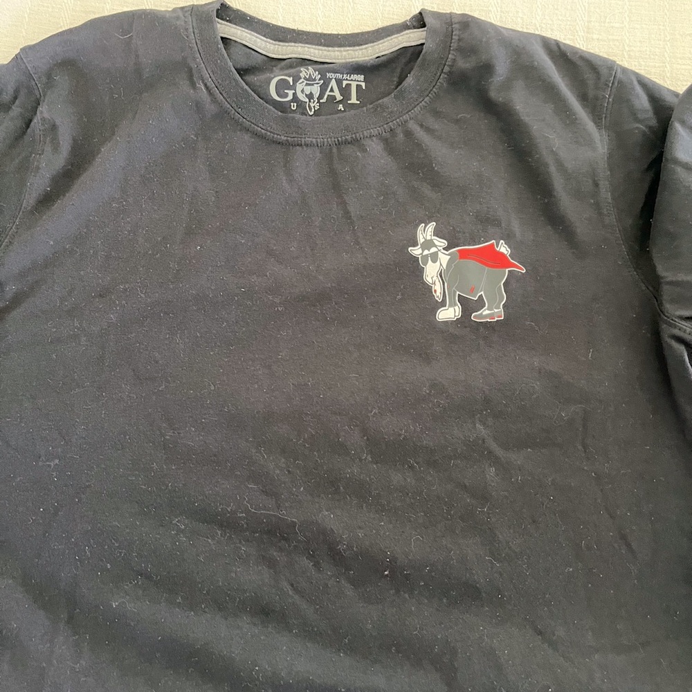 GOAT Black Graphic T-Shirt (Halloween)